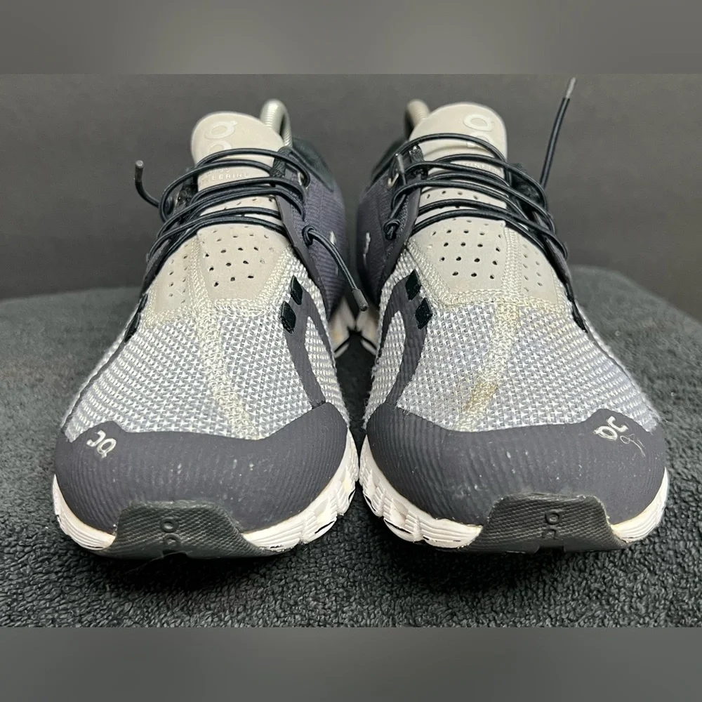 On Cloud Running Navy Blue Gray Comfort Running Sneakers Men’s Shoe SIZE 8 - Picture 5 of 11